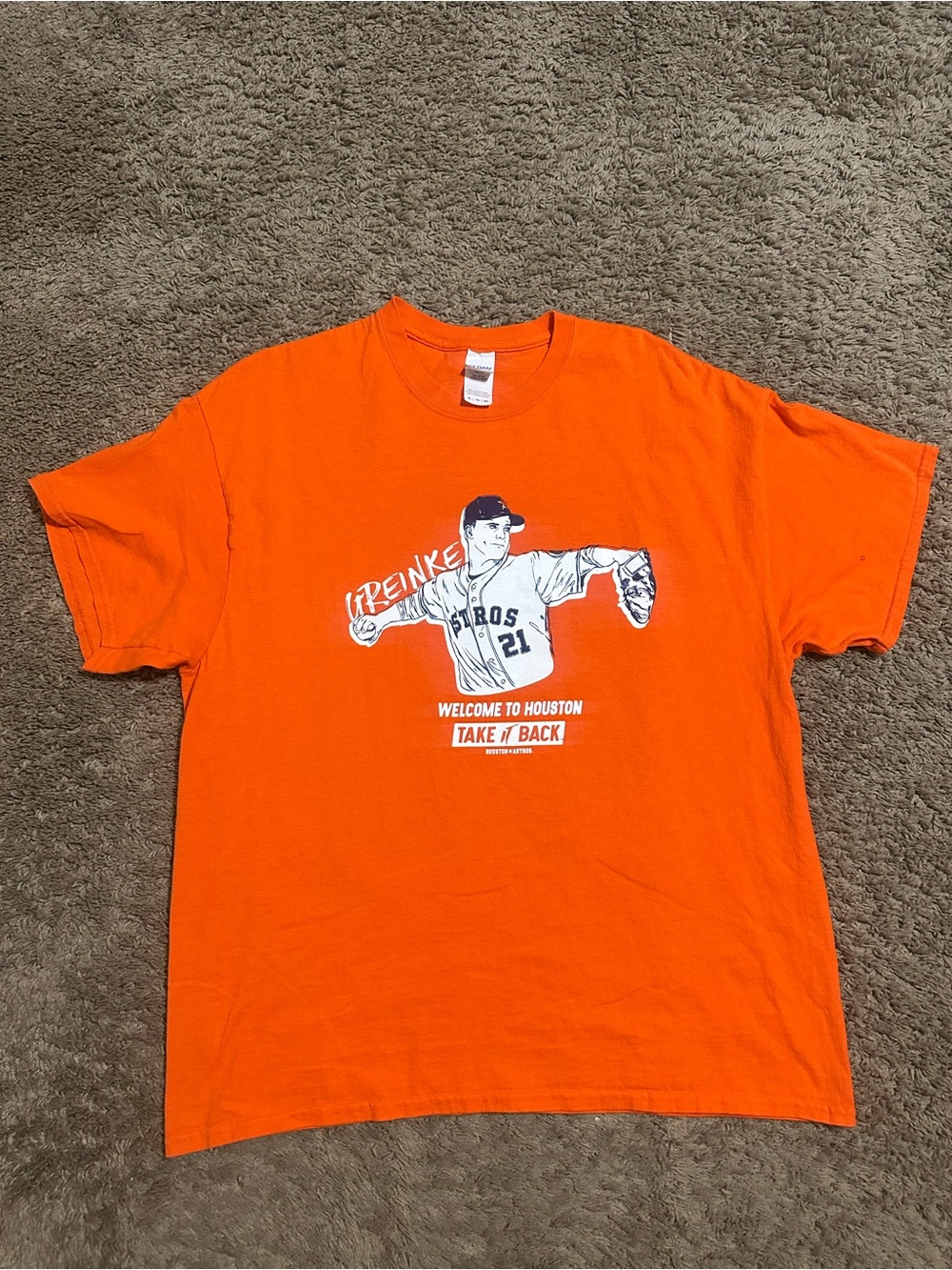 Vintage Houston Astros shirt 00s size xl